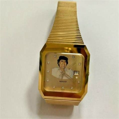 gadaffi rolex|Muammar Gaddafi .